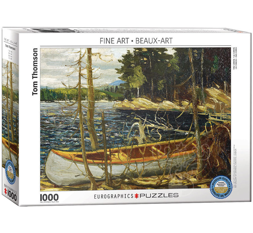 Eurographics Fine Art Thomson: The Canoe Puzzle 1000pcs