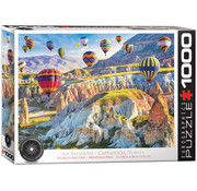 Eurographics Eurographics Photography HDR: Air Balloons Over Cappadocia, Turkey Puzzle 1000pcs