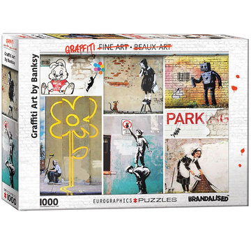 Eurographics Eurographics Fine Art Graffiti Street Art by Banksy Puzzle 1000pcs