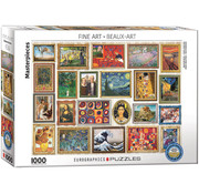 Eurographics Eurographics Fine Art Masterpiece Collage Puzzle 1000pcs