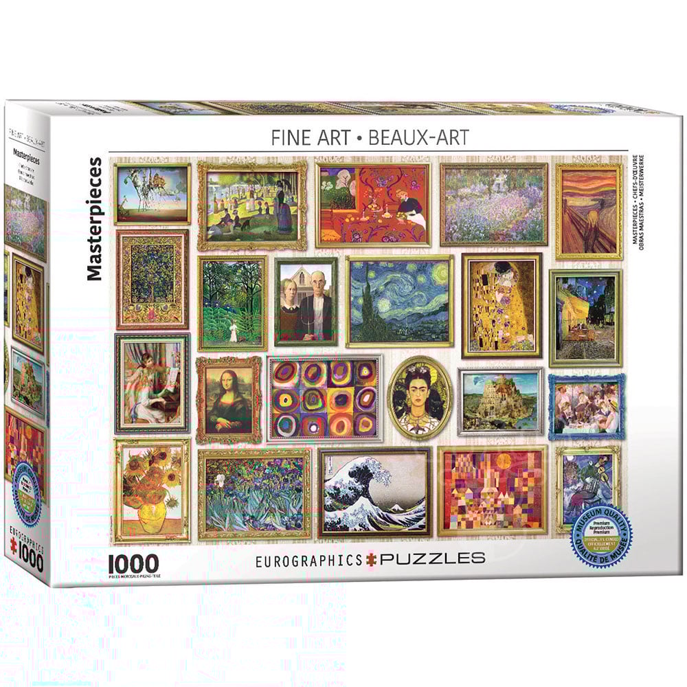 Eurographics Masterpiece Collage Puzzle 1000pcs Puzzles Canada