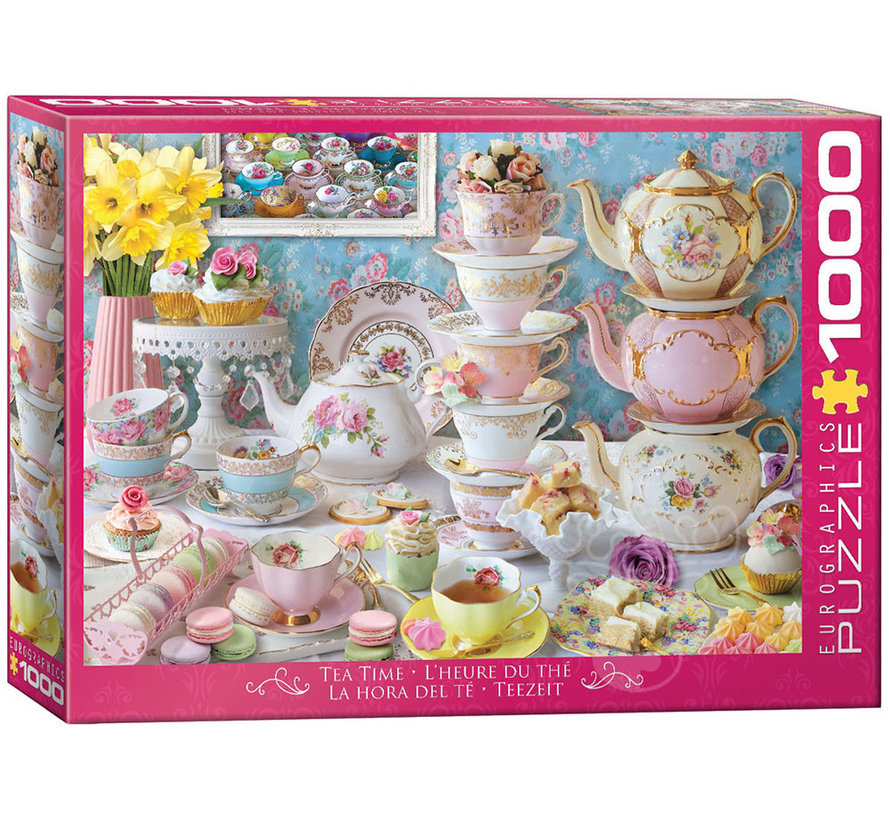 Eurographics Collection: Tea Time Puzzle 1000pcs