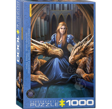 Eurographics Eurographics Artist Label Stokes: Fierce Loyalty Puzzle 1000pcs