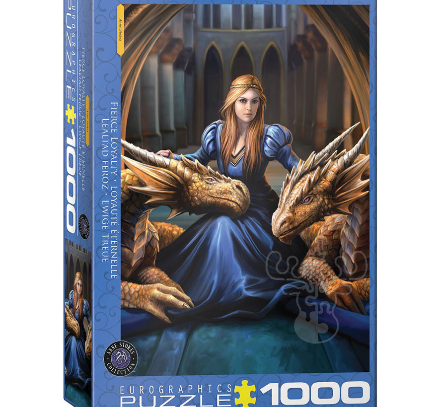 Eurographics Artist Label Stokes: Fierce Loyalty Puzzle 1000pcs