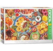 Eurographics Eurographics Food: Breakfast Table Puzzle 1000pcs