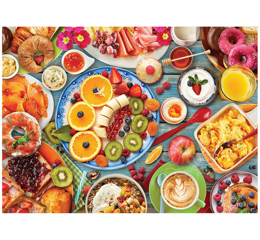 Eurographics Food: Breakfast Table Puzzle 1000pcs