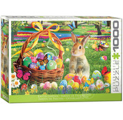 Eurographics Eurographics Garden: Easter Garden Puzzle 1000pcs