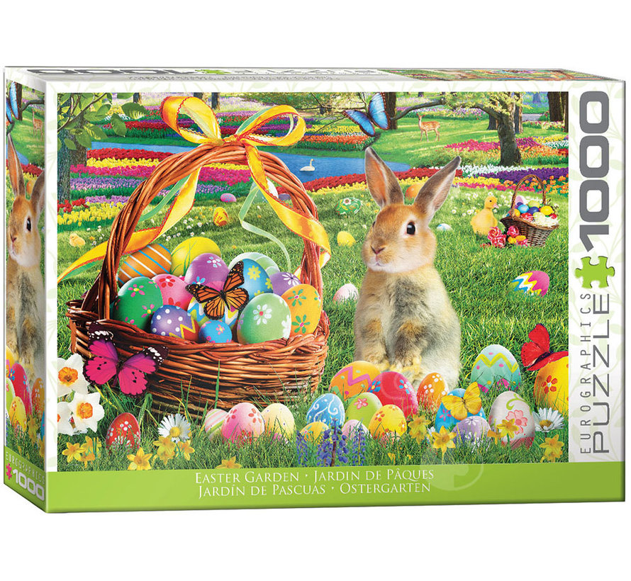 Eurographics Easter Garden Puzzle 1000pcs