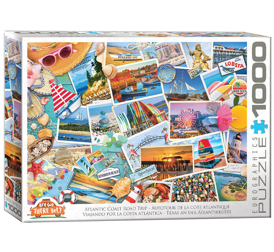 Eurographics Atlantic Coast Road Trip Puzzle 1000pcs