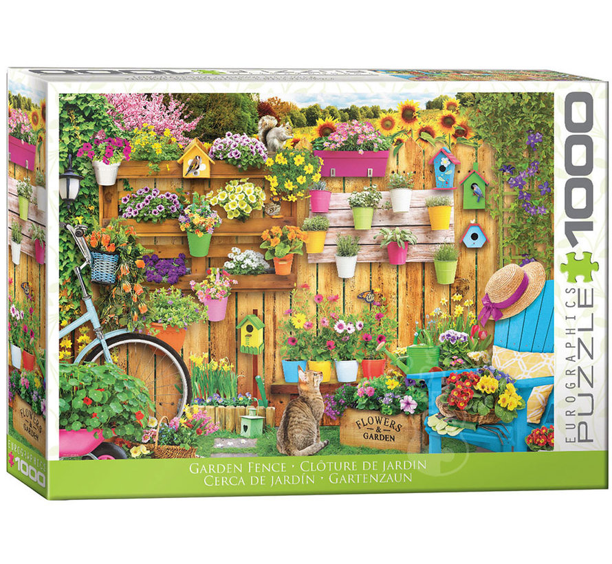 Eurographics Garden: Garden Flowers Puzzle 1000pcs