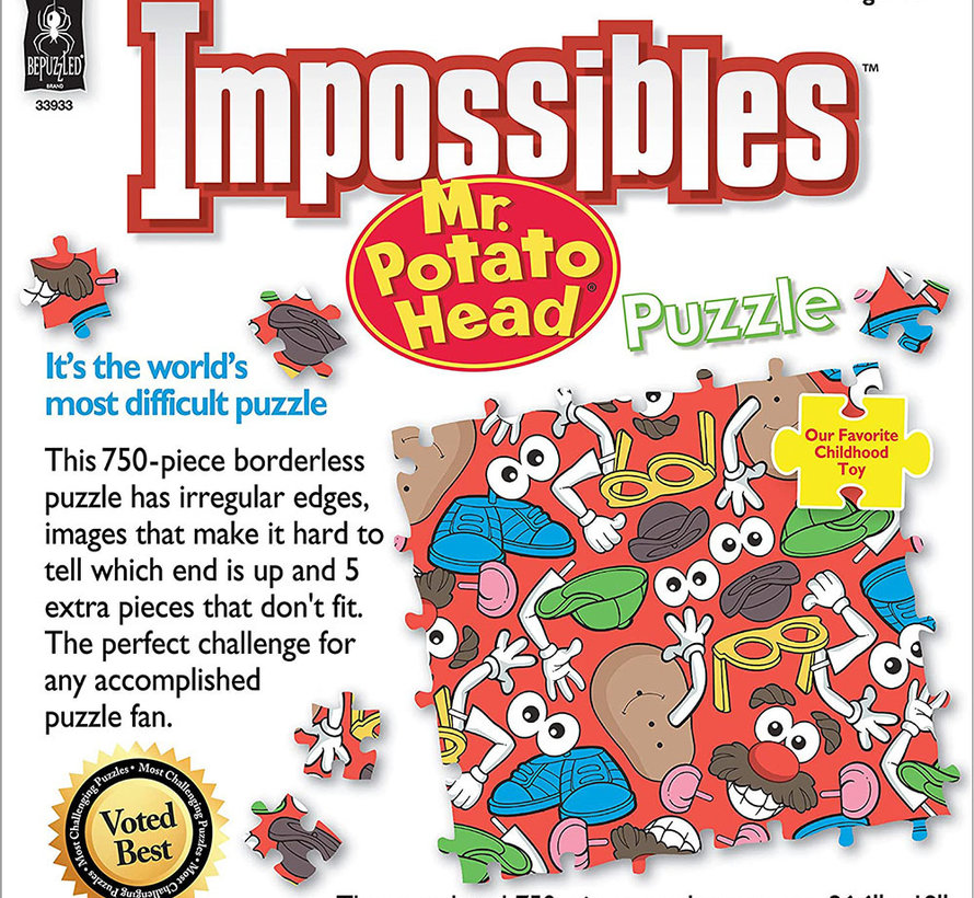 BePuzzled Impossibles Mr. Potato Head Puzzle 750pcs