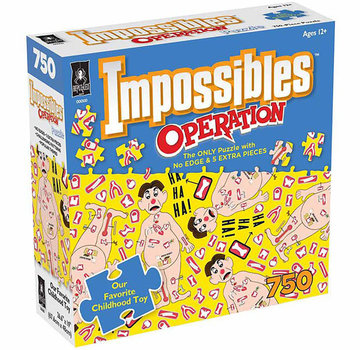 University Games BePuzzled Impossibles Operation Puzzle 750pcs