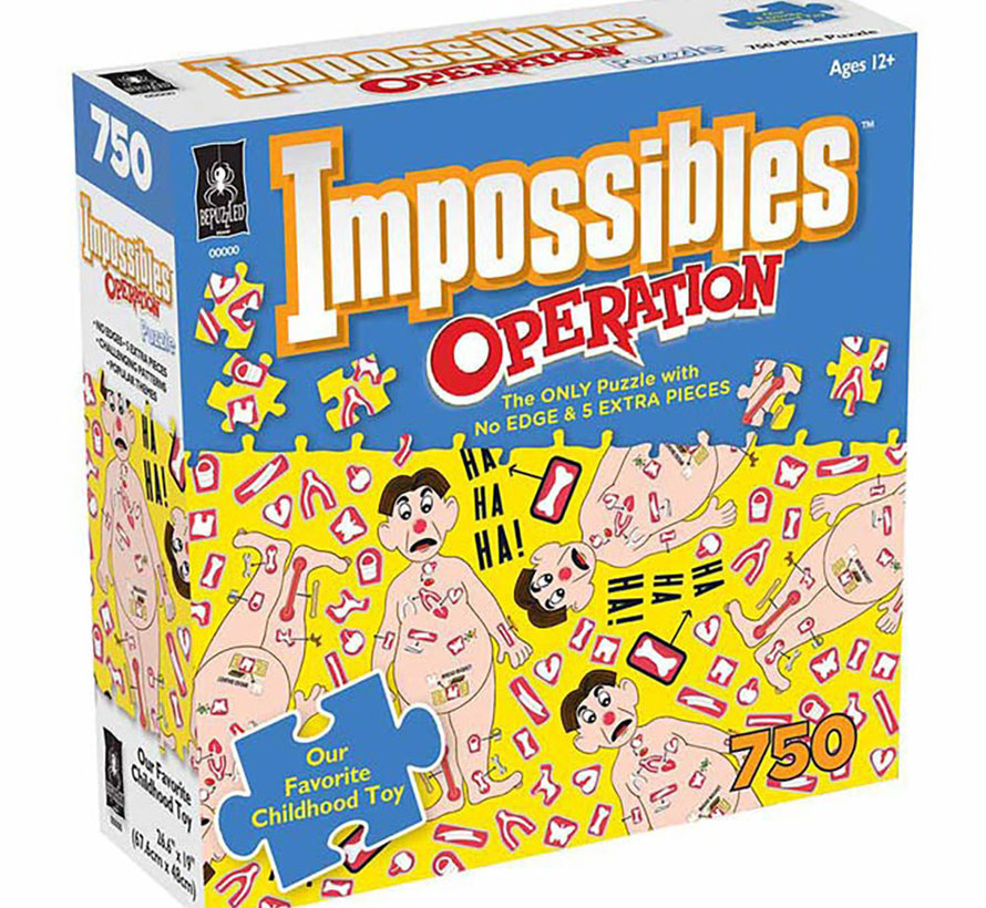 BePuzzled Impossibles Operation Puzzle 750pcs