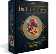 Dr. Livingston Dr. Livingston's Anatomy: The Human Heart Puzzle 597pcs