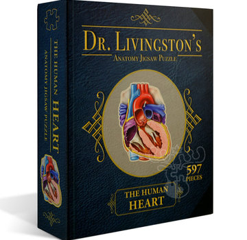 Dr. Livingston Dr. Livingston's Anatomy: The Human Heart Puzzle 597pcs