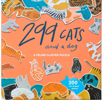 Laurence King Publishing Laurence King 299 Cats (and a dog) Puzzle 300pcs