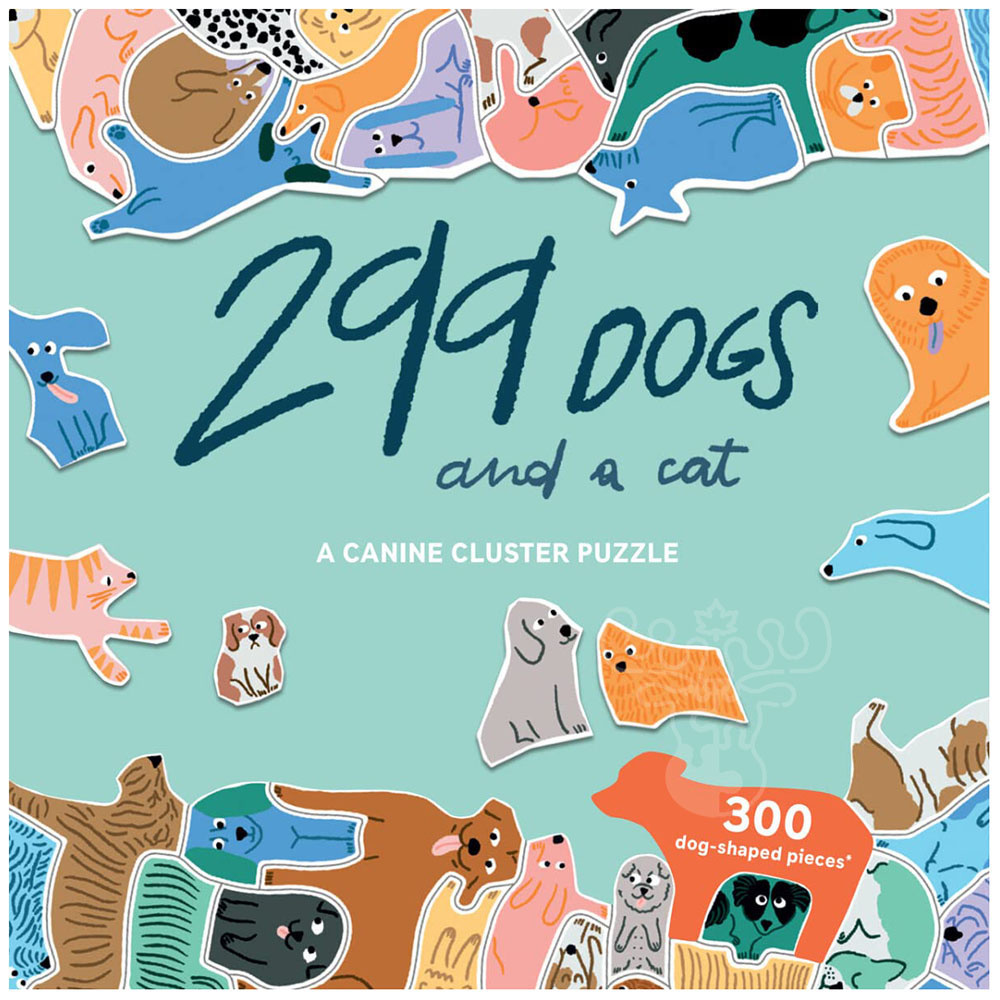 Laurence King Pet Party Puzzle A Forma Di Animali - 50 Pezzi Unici, 45x45 Cm