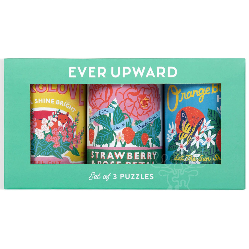 Galison Ever Upward Mini Puzzle 3 x 100pcs in Tins Puzzles Canada