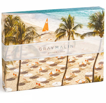 Galison FINAL SALE Galison Gray Malin The Beach Club Puzzle 1000pcs-CL