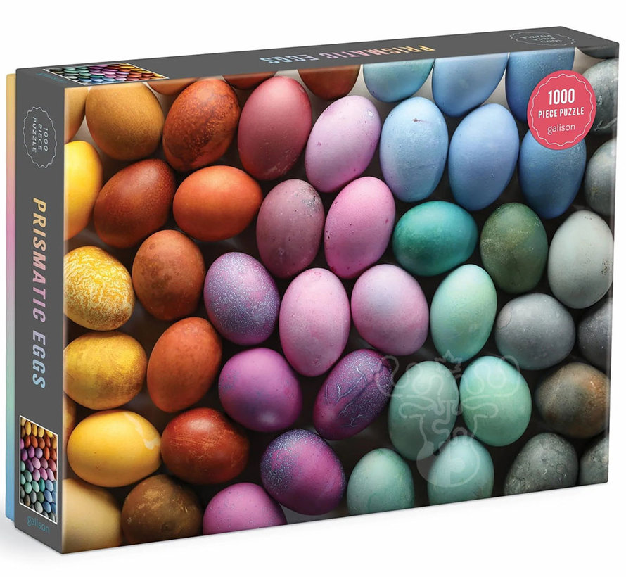 Galison Prismatic Eggs Puzzle 1000pcs