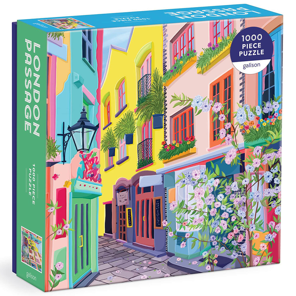 Galison London Passage Puzzle 1000pcs Puzzles Canada