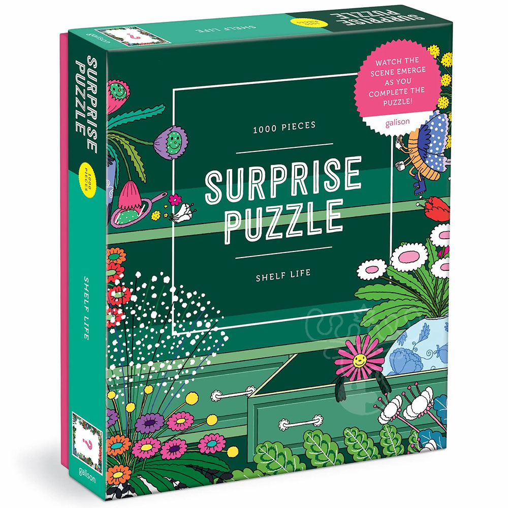 Galison Shelf Life Surprise Puzzle 1000pcs Puzzles Canada