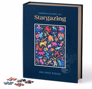 Galison Galison Constellations 101: Stargazing Puzzle 500pcs in a Book Box