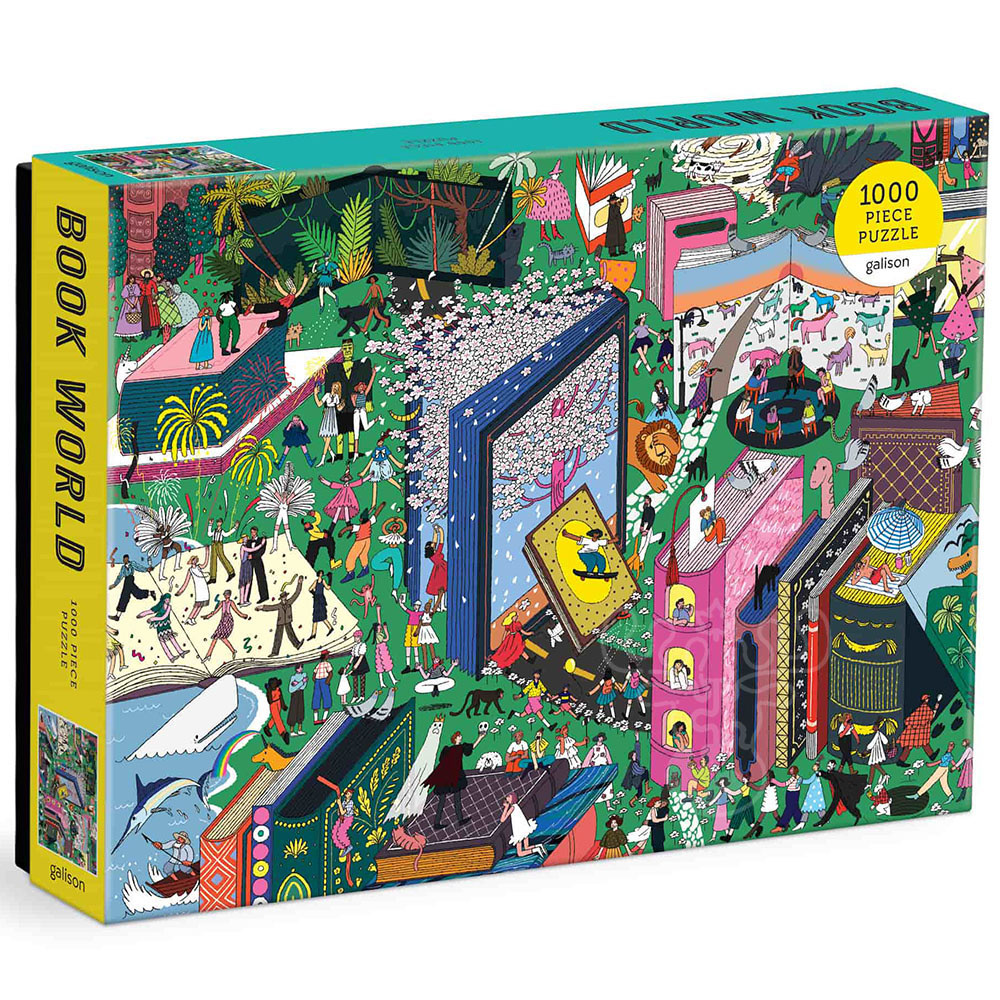 Galison Book World Puzzle 1000pcs Puzzles Canada