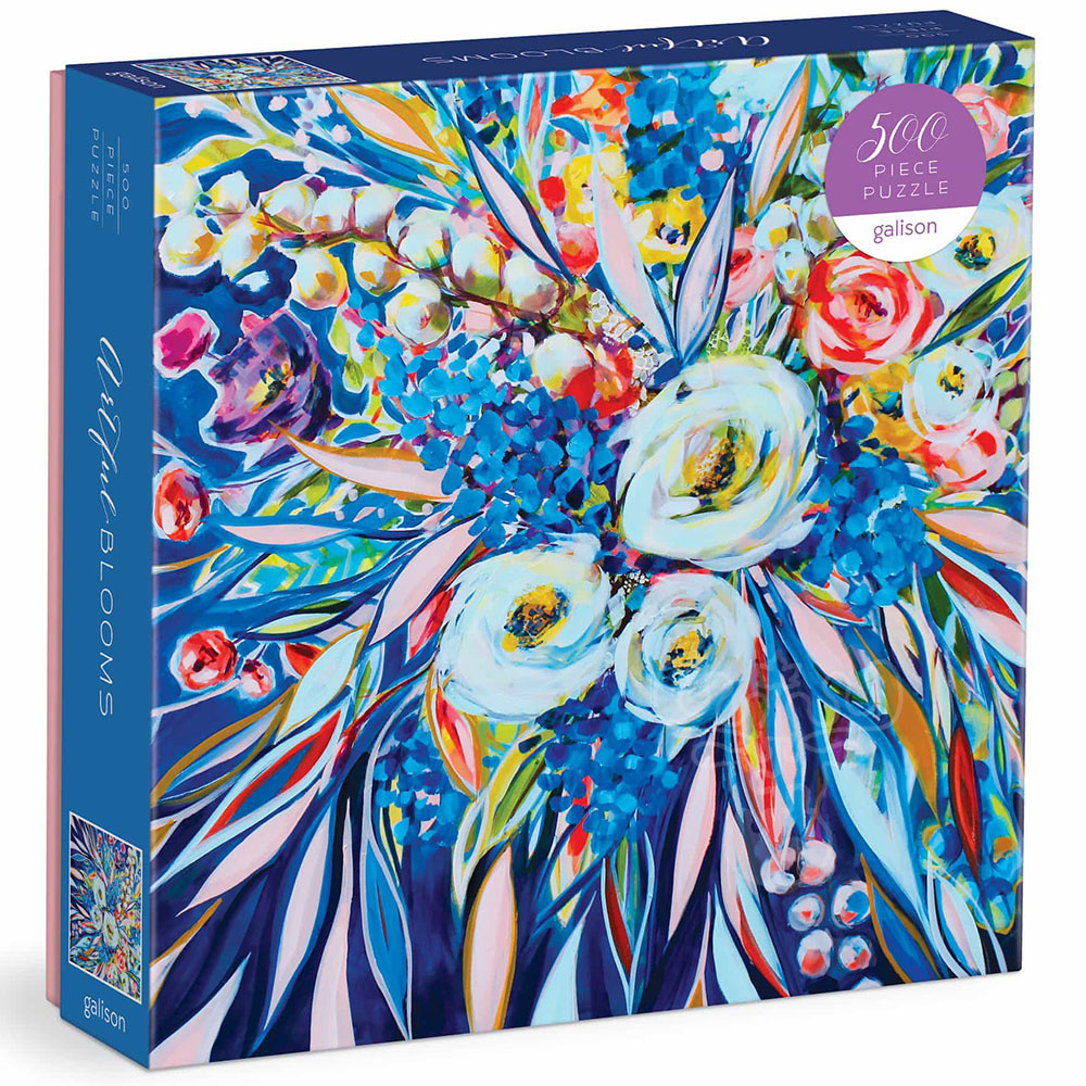 Galison Artful Blooms 500pcs Puzzles Canada