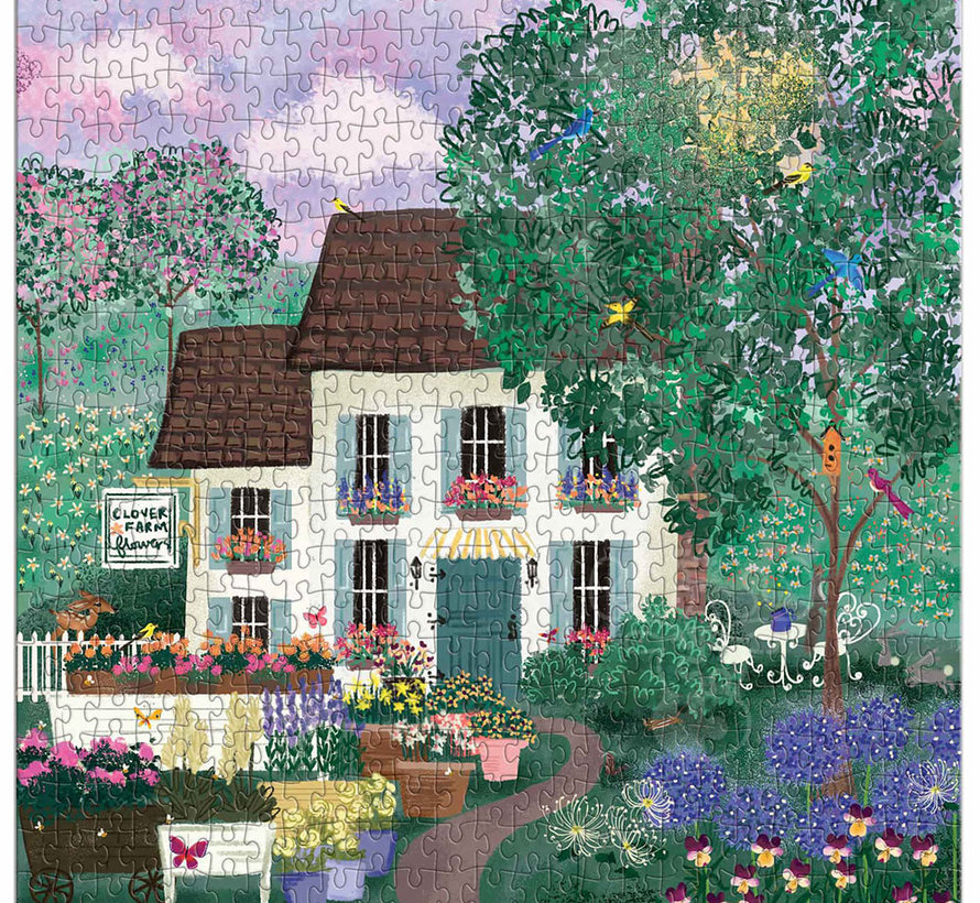 Galison Joy Laforme Garden Path Puzzle 500pcs