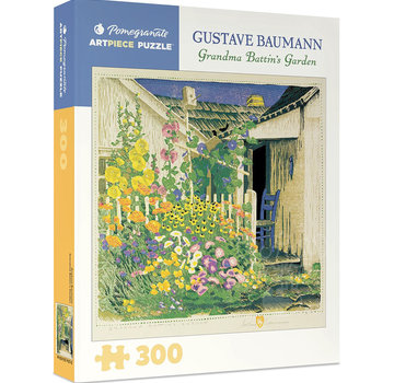 Pomegranate Pomegranate Baumann, Gustave: Grandma Battin's Garden Puzzle 300pcs