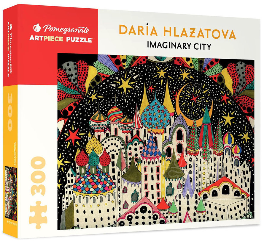 Pomegranate Hlazatova, Daria: Imaginary City Puzzle 300pcs
