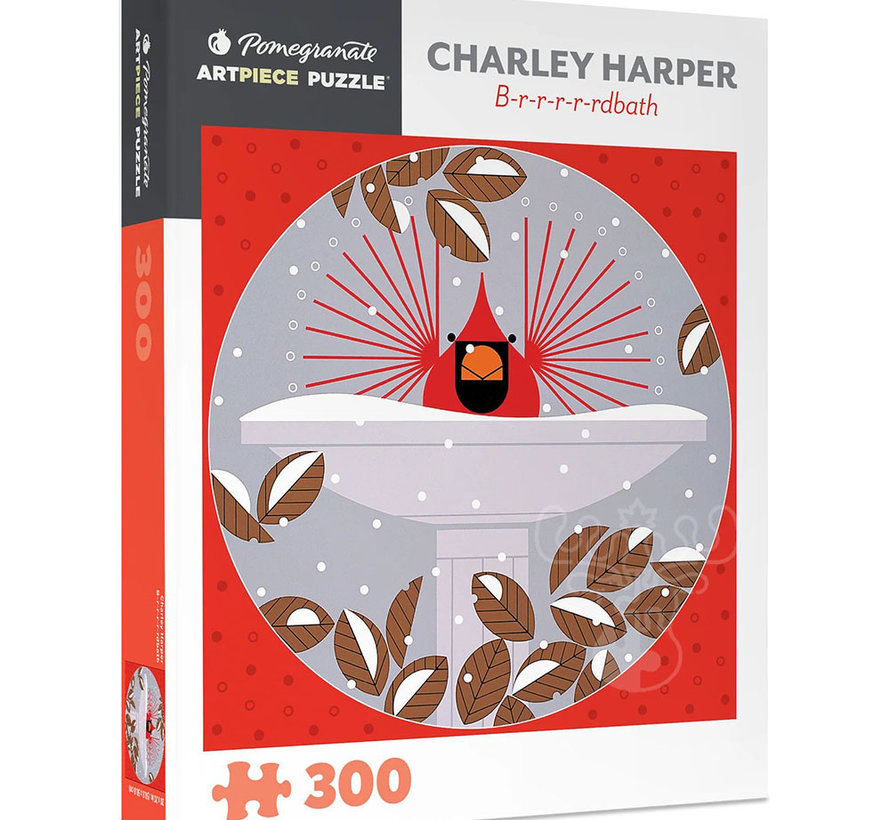 Pomegranate Harper, Charley: B-r-r-r-r-rdbath Puzzle 300pcs