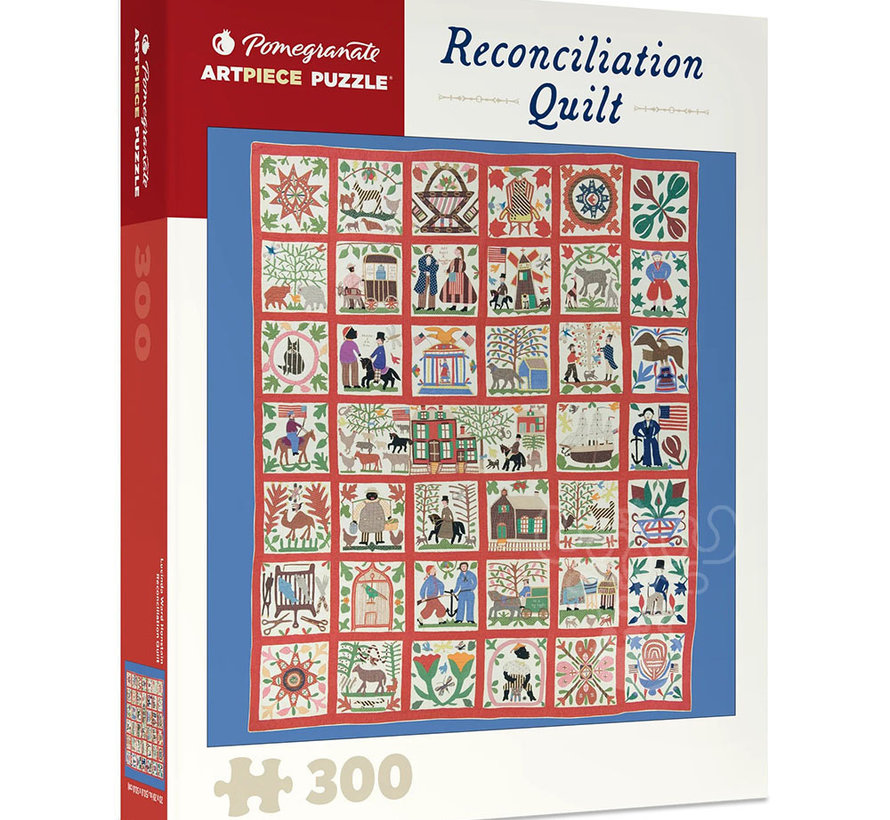 Pomegranate Reconciliation Quilt Puzzle 300pcs