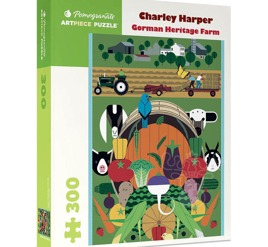 Pomegranate Harper, Charley: Gorman Heritage Farm Puzzle 300pcs