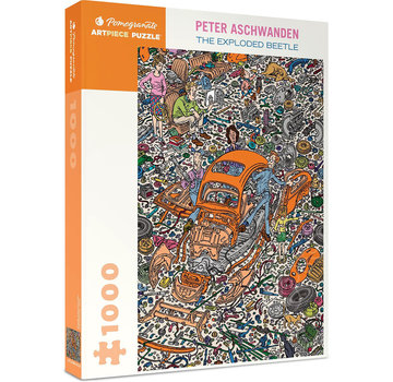 Pomegranate Pomegranate Aschwanden, Peter: The Exploded Beetle Puzzle 1000pcs