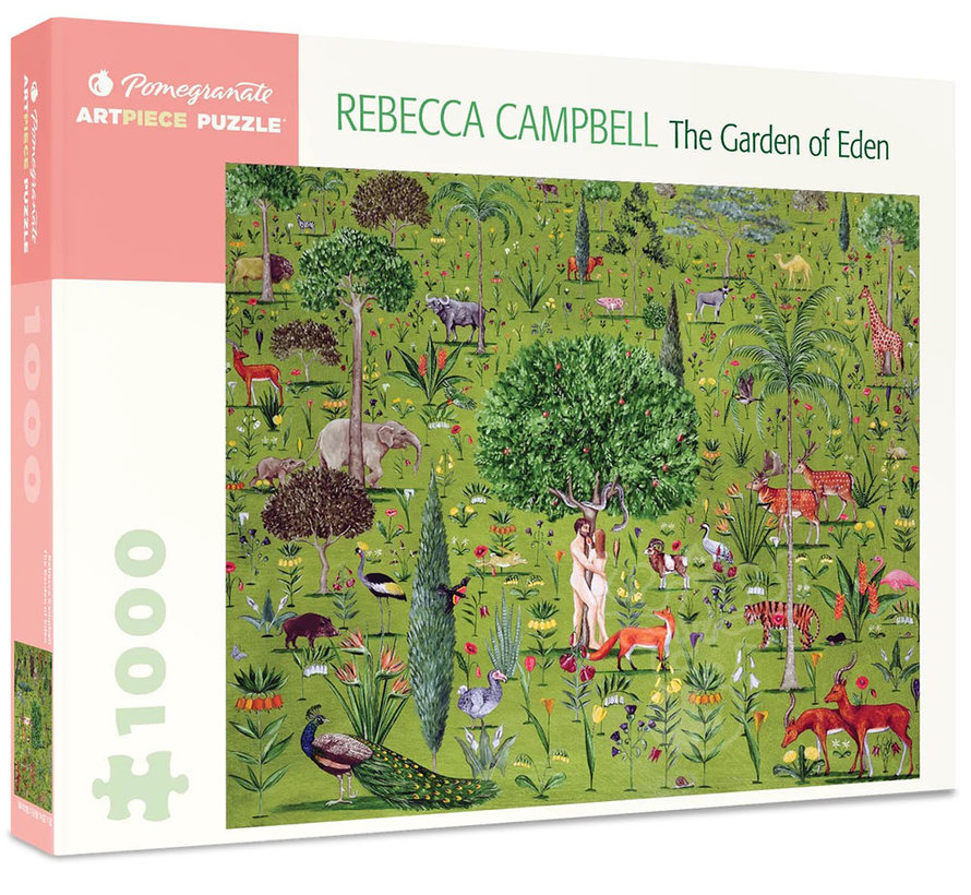 Pomegranate Campbell, Rebecca: The Garden of Eden Puzzle 1000pcs