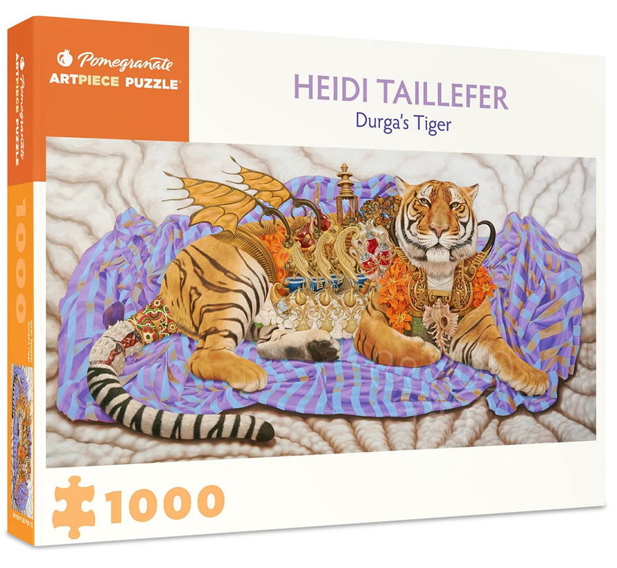 Pomegranate Taillefer, Heidi: Durga’s Tiger Puzzle 1000pcs