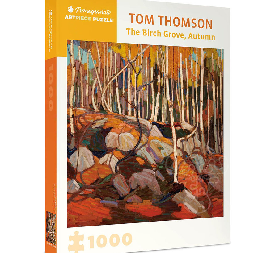Pomegranate Thomson, Tom: The Birch Grove, Autumn Puzzle 1000pcs