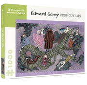 Pomegranate Pomegranate Gorey, Edward: Drop Curtain Puzzle 1000pcs