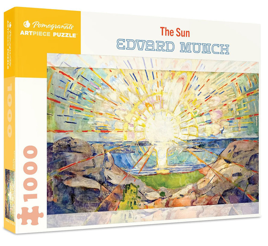 Pomegranate Munch, Edvard: The Sun Puzzle 1000pcs