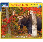 White Mountain FINAL SALE White Mountain Autumn King Puzzle 500pcs