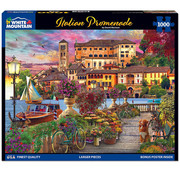 White Mountain White Mountain Italian Promenade Puzzle 1000pcs