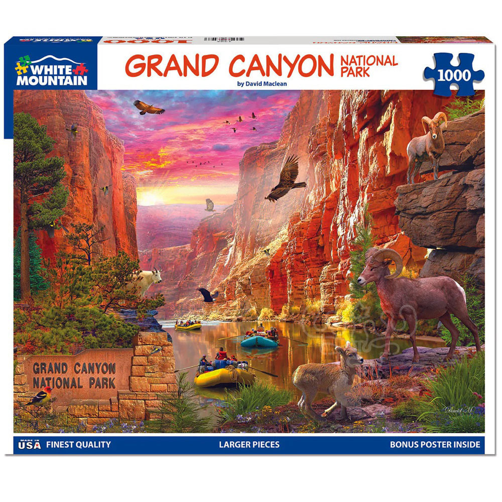 White Mountain Grand Canyon Puzzle 1000pcs Puzzles Canada
