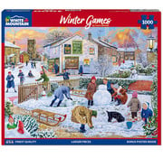 White Mountain White Mountain Winter Games Puzzle 1000pcs