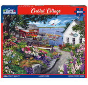 White Mountain White Mountain Coastal Cottage Puzzle 1000pcs