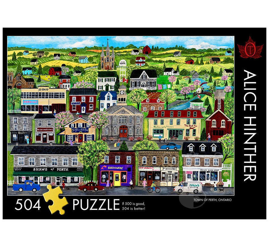 The Occurrence Town of Perth, Ontario Puzzle 504pcs