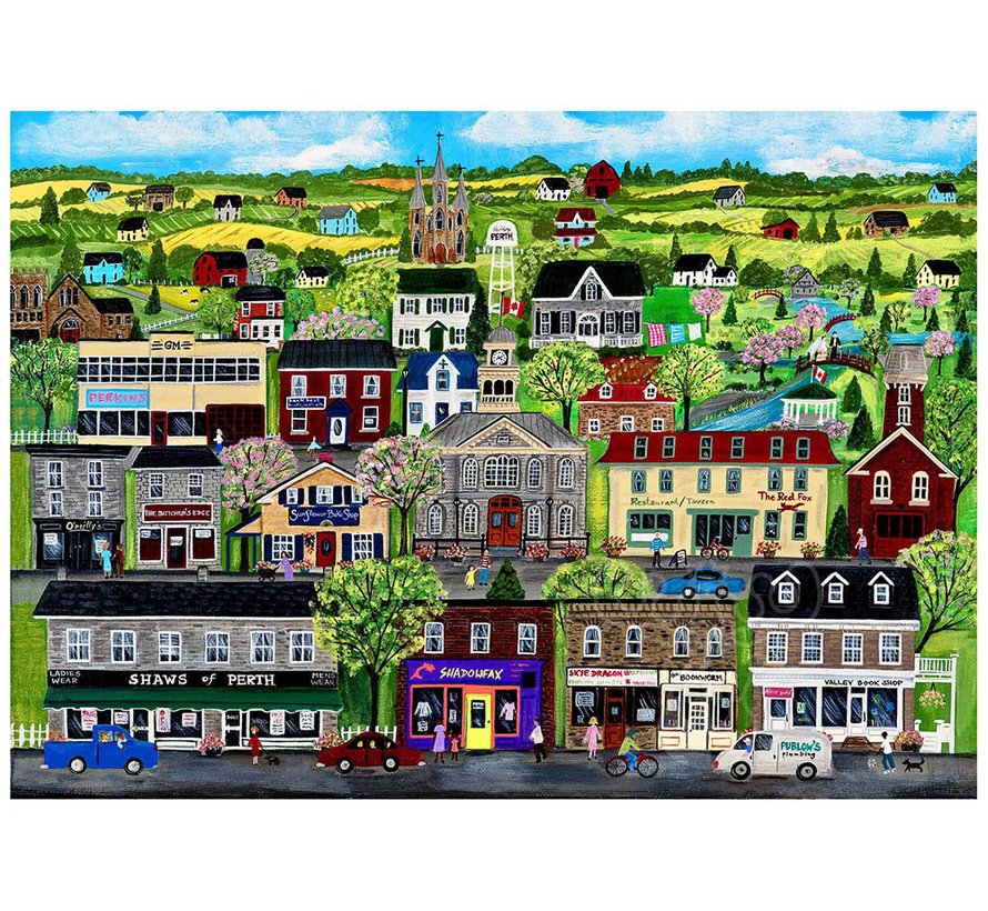 The Occurrence Town of Perth, Ontario Puzzle 504pcs