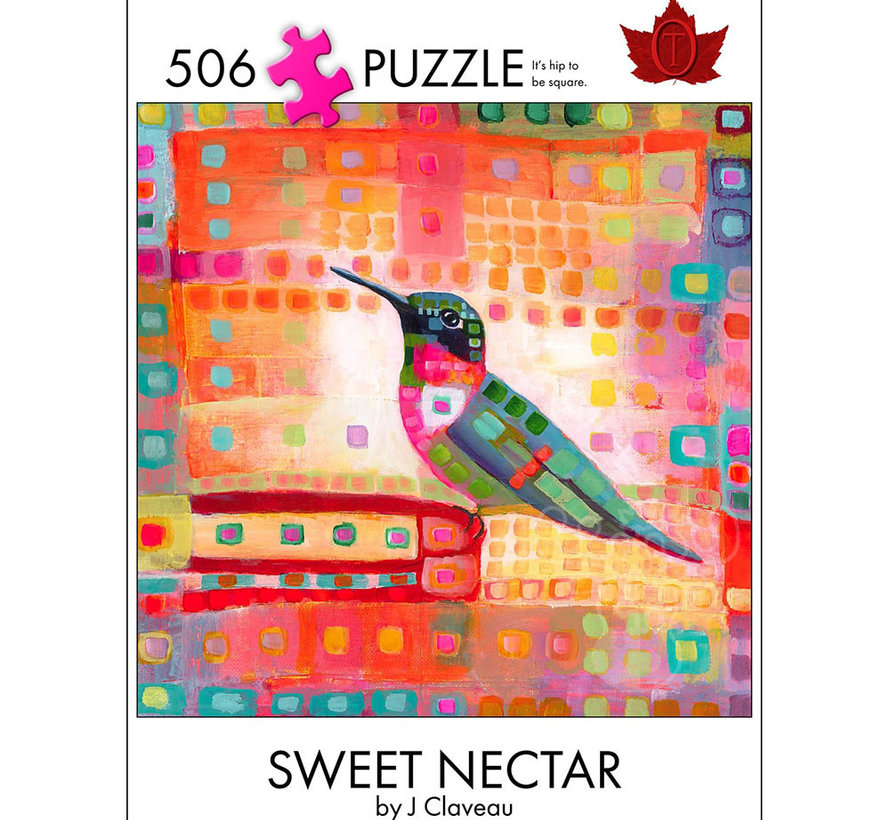 The Occurrence Sweet Nectar Square Puzzle 506pcs