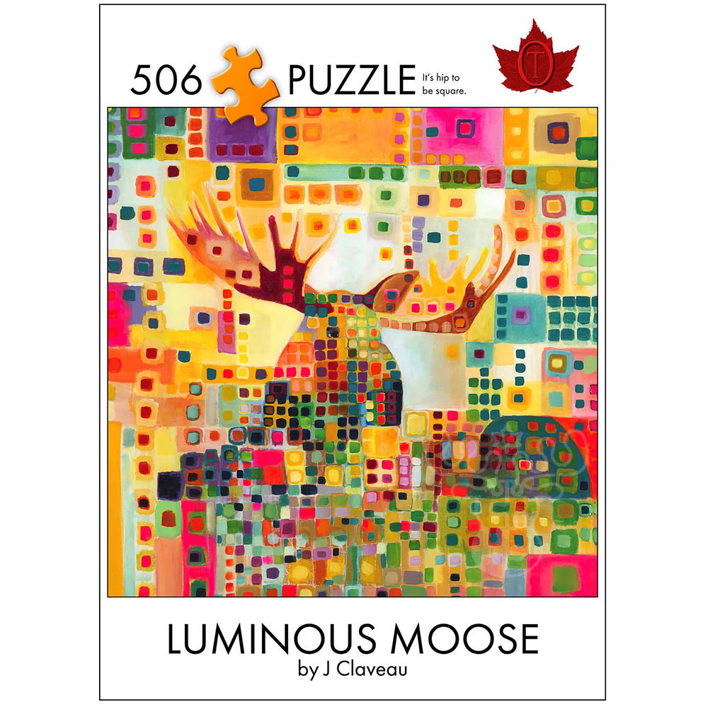 The Occurrence Luminous Moose Puzzle 506pcs Puzzles Canada